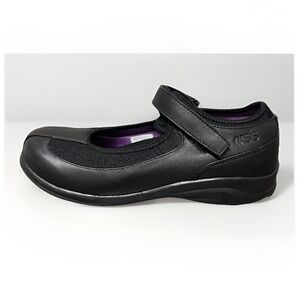 NEW Shoe Left Foot Only Slip On Adjustable Strap Mary Jane Sz 6.5 Wide‎ Black